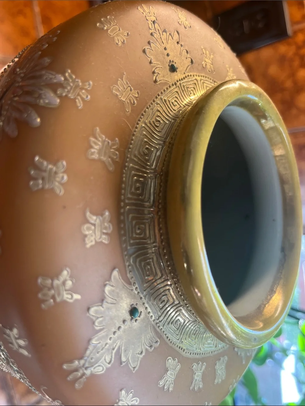 Nipon Pink Floral Gold-Trim Porcelain Vase